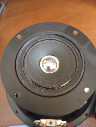 Altavoces Fonestar FPW-100 y altavoz pequeño