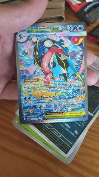 Carta Pokémon Mega Greninja EX