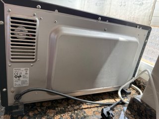Horno Eléctrico Sobremesa Negro