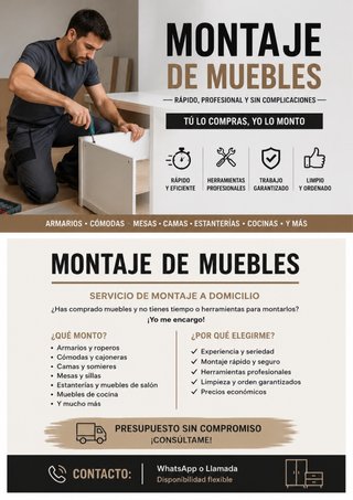 Montaje de muebles