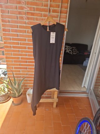 Vestido Zara Negro Talla XS