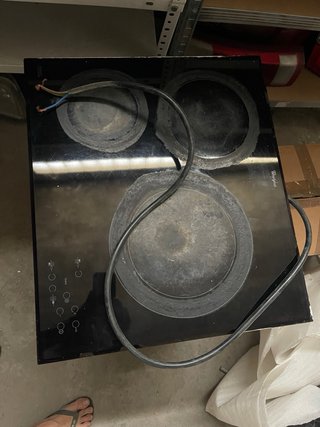 Vitrocerámica Whirlpool 3 fuegos