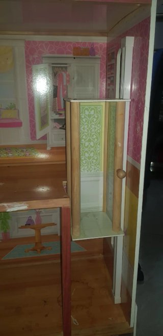 Casa de muñecas gigante de madera