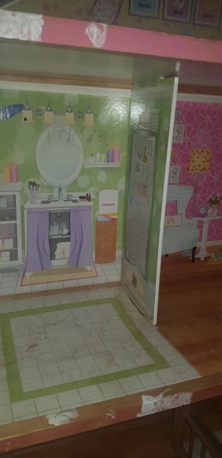 Casa de muñecas gigante de madera