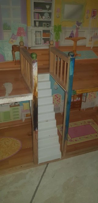 Casa de muñecas gigante de madera