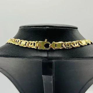 Cadena Tipo Cartier 2-1 8mm 18K Maciza
