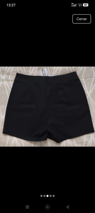 Pantalón corto elegante