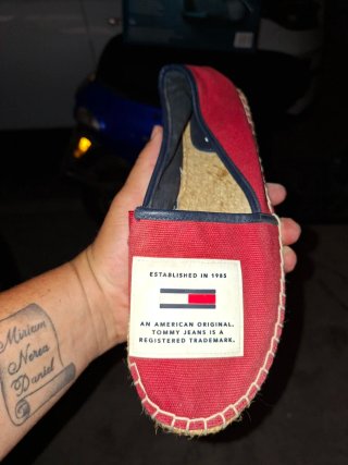 Alpargatas Tommy Jeans Rojas Unisex