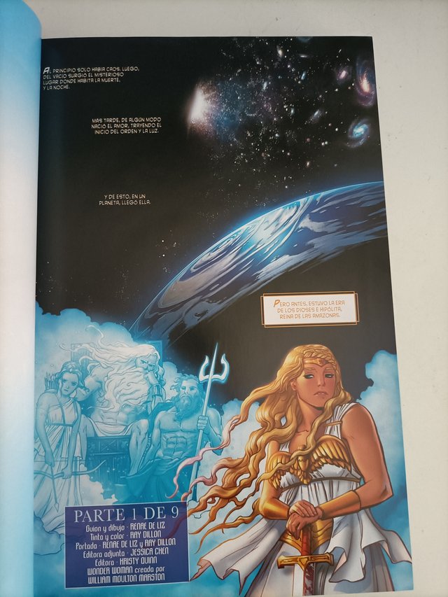 Cómic La leyenda de Wonder Woman