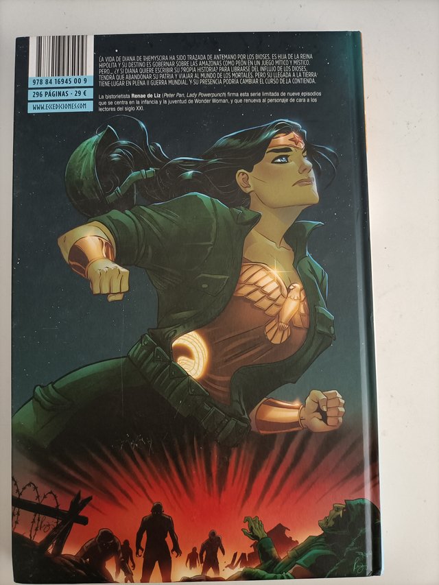 Cómic La leyenda de Wonder Woman