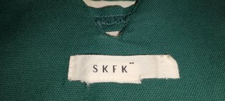 Vestido algodón ecológico Skunfunk corte trapecio