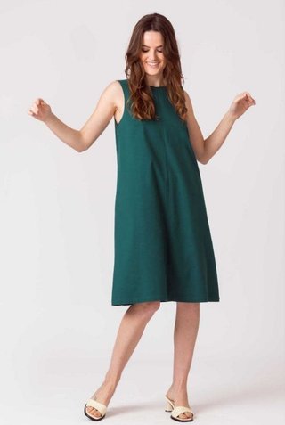 Vestido algodón ecológico Skunfunk corte trapecio