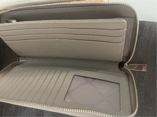 Monedero Michael Kors Piel Beige/Gris
