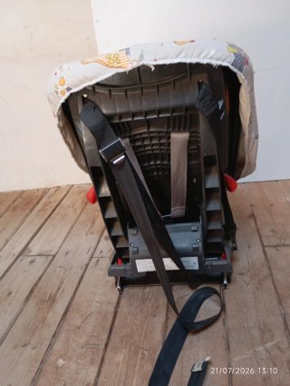 Silla de bebé con funda de estampado con dibujo