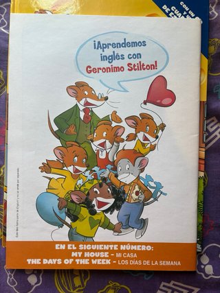 Geronimo Stilton en inglés para aprender