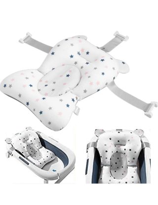Cojín para bañera de bebé con estrellas