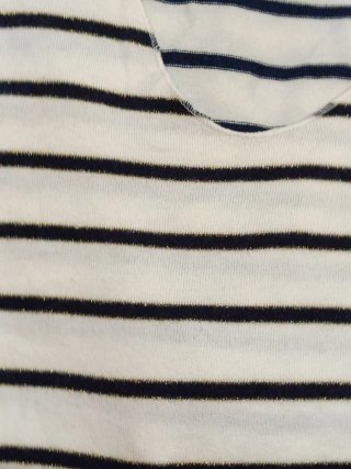 Jersey rayas manga larga mujer talla única
