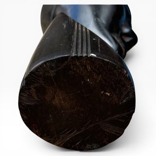 Par Bustos Africanos Vintage Esculpidos à Mão