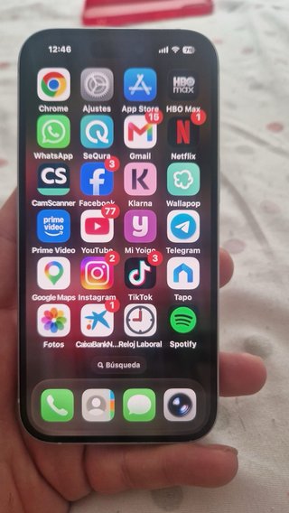 iPhone 15 Argento