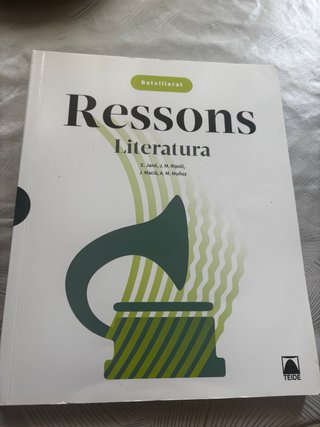 Ressons. Literatura 1 BATX