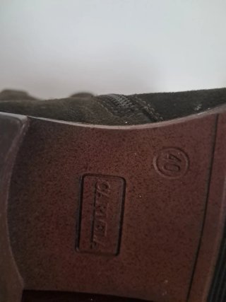 Botas altas verde talla 40