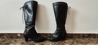Botas tacón DS Cool talla 36 negras