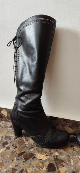 Botas tacón DS Cool talla 36 negras