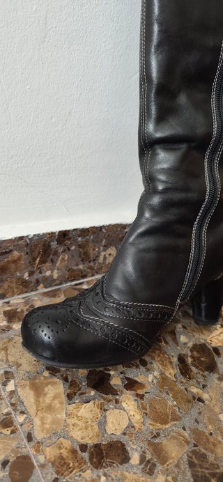 Botas tacón DS Cool talla 36 negras