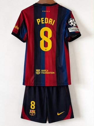 Conjunto Niño Barça Pedri