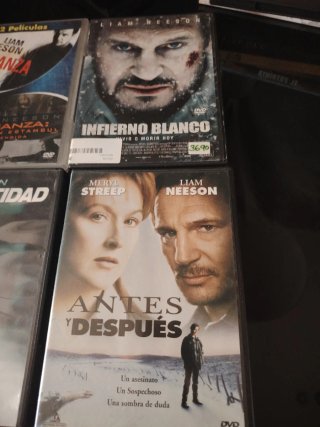 Set 3 Películas Liam Neeson DVD