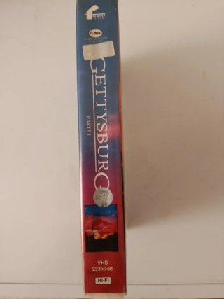 Película Gettysburg Parte I VHS (Falta Parte II)