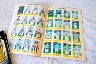 Álbumes cromos Liga Española completo facsimil