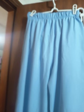 MM Fashion Macacão Azul Dourado Novo com etiqueta