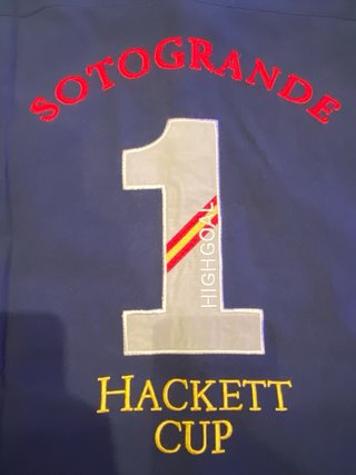 Camisa Hackett Azul Sotogrande