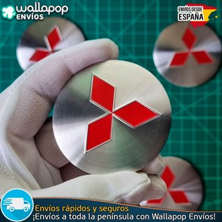 Emblema Mitsubishi 56mm Tapacubos Centro Llantas
