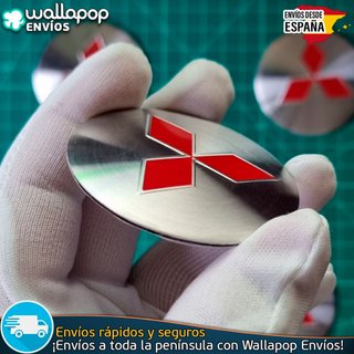 Emblema Mitsubishi 56mm Tapacubos Centro Llantas