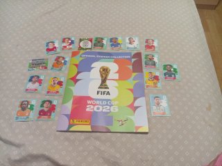 Álbum FIFA World Cup 2026 y cromos lote entero
