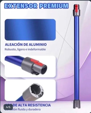 Tubo Extensión Aspiradora Dyson V7 V8 V10 V11 V15