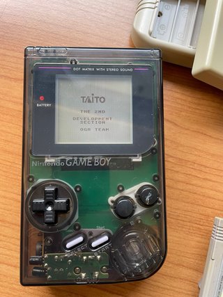 Nintendo Game Boy Custom trasparente fumet giochi