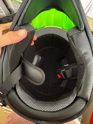 Casco de Motocross Verde para Niños y Adultos