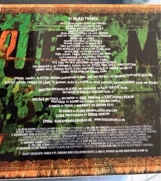 CD Talking Heads Studio Don
