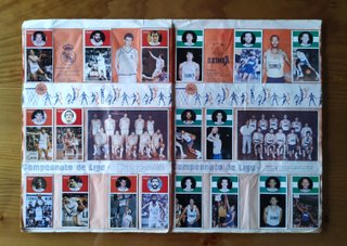 Álbum Baloncesto. 1986-1987. Completo.