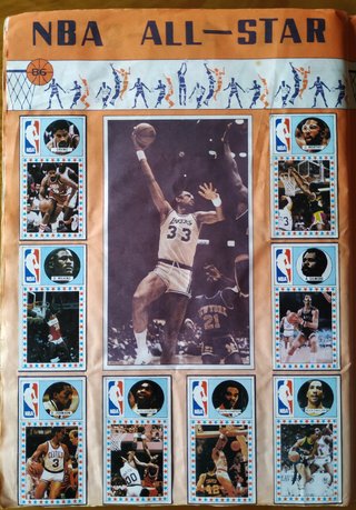 Álbum Baloncesto. 1986-1987. Completo.