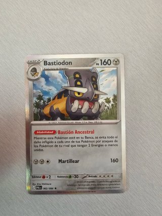 Carta Pokémon Bastiodon 062/084