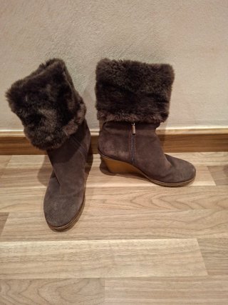 Zapatos de tacón Lorena Canals negros/grises