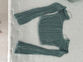 Conjunto Verano Pull&Bear Crochet