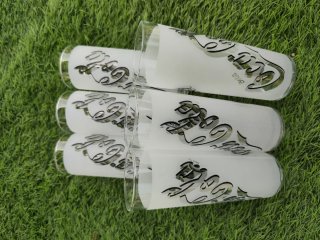 6 vasos Coca-Cola originales de cristal 33 cl lote