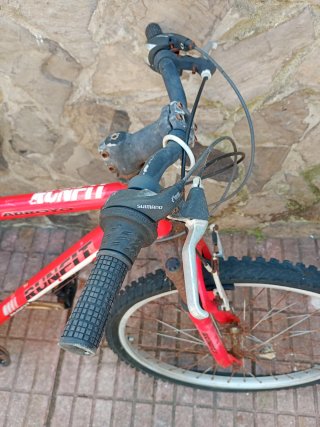Bicicleta Roja Montaña,para piezas