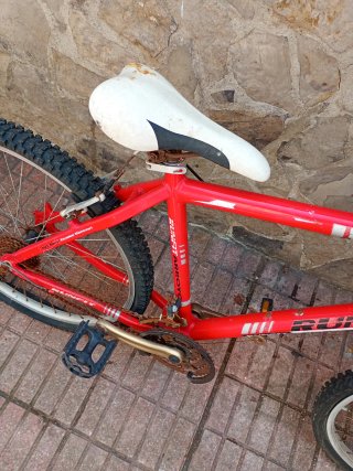 Bicicleta Roja Montaña,para piezas