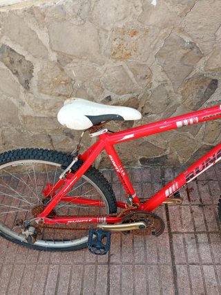 Bicicleta Roja Montaña,para piezas